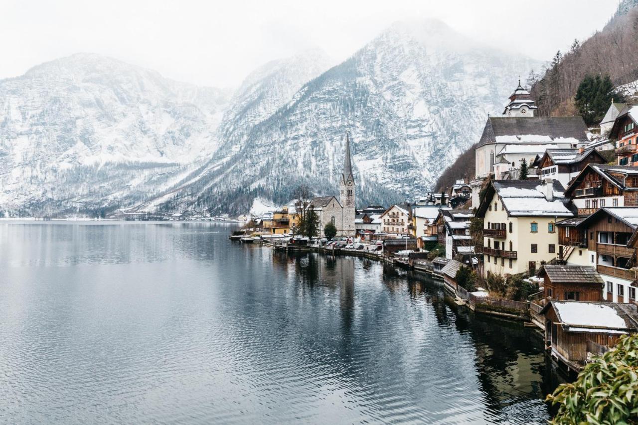 Haus Am Hof - 15Th Century House At The Lake, Near The Marketplace, With A Balcony Hallstatt Kültér fotó