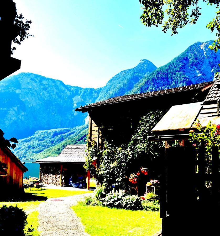Haus Am Hof - 15Th Century House At The Lake, Near The Marketplace, With A Balcony Hallstatt Kültér fotó
