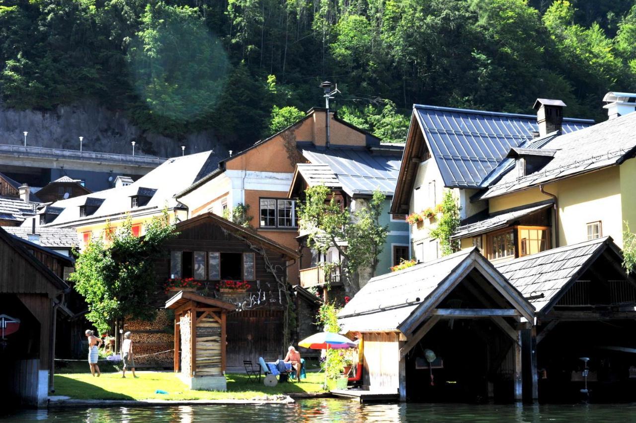 Haus Am Hof - 15Th Century House At The Lake, Near The Marketplace, With A Balcony Hallstatt Kültér fotó
